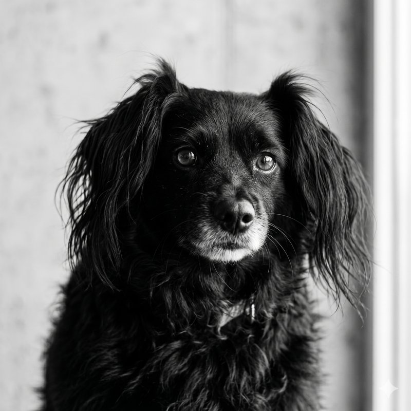 Portrait of Osa, Dog at Derrington Building Studio